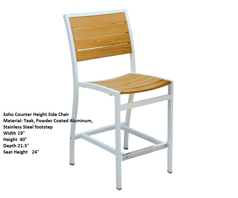 Soho Counter Height 3PC Set by Three Birds Casual - Image 3